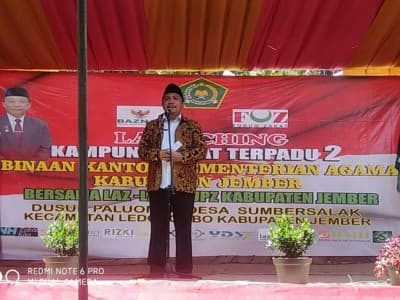 Lagi, Kemenag Jember Luncurkan Kampung Zakat Terpadu