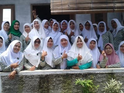 Maraton, Fatayat NU Mejobo Kudus Reorganisasi Tiga Ranting Sekaligus