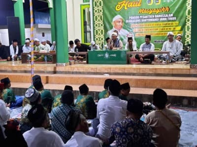 Saat Jamaah Istighotsah di Mimika Jaga Tradisi Lailatul Ijtima