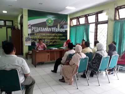 Hindari Sebaran Virus, KUA Kecamatan Kebayoran Lama Maksimalkan Layanan Online