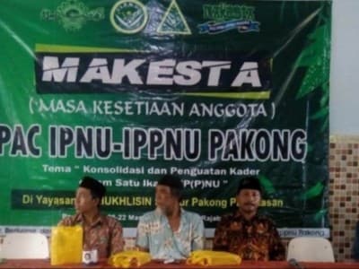 IPNU-IPPNU Pakong Pamekasan Jalin Silaturahim Hadapi Tantangan
