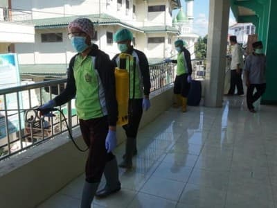 Cegah Covid-19, Pesantren Guyangan Pati Minimalisasi Kontak dengan Orang Luar