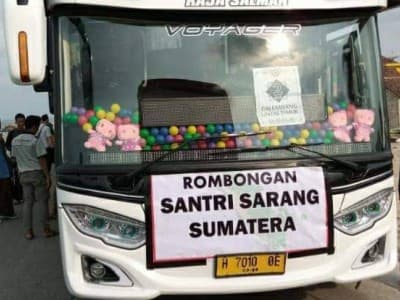 Pulang dari Pesantren, Santri Sarang Asal Lampung dalam Kondisi Sehat