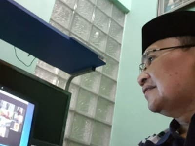 Rapat Virtual LP Maarif NU Bahas Realisasi Program Terdekat