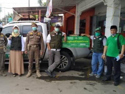 Edukasi Warga tentang Corona, Tim NU Peduli Operasikan 15 Mobil COC