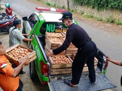 Dampak Wabah Covid-19, LAZISNU Kendal Luncurkan Program 'Berbagi Sembako Cinta' 