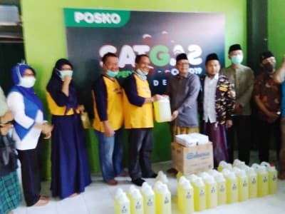 Komunitas Profesional Demak Dukung Satgas NU Peduli Covid-19