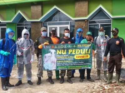 Begini Langkah Strategis Gugus Tugas NU Peduli Covid-19 Pringsewu