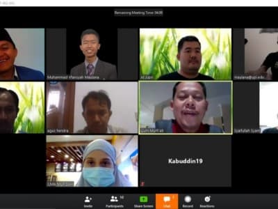 Rapat Daring LPTNU Kota Bandung Persiapkan Penulisan Karya Ilmiah