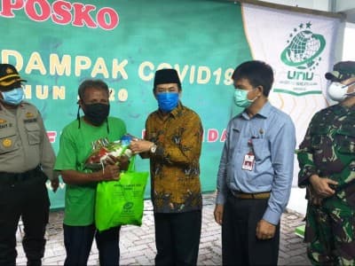 Unusida dan FKUB Sidoarjo Dirikan Posko Bantuan Dampak Covid-19