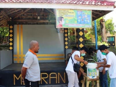 Dari Kaleng Bekas, Remaja Masjid Produksi Tempat Pembersih Tangan