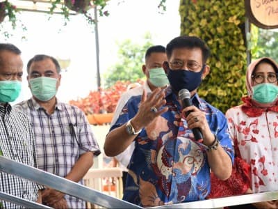 Permudah Distribusi Pangan, Mentan Luncurkan Pasar Mitra Tani Bekasi