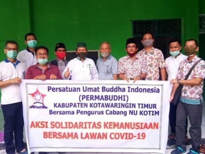 Gerak Cepat NU Kotim Bantu Warga Terdampak Covid-19