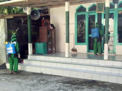 Ansor Kulon Progo Baksos Cegah Wabah Covid-19 di 603 Tempat Ibadah