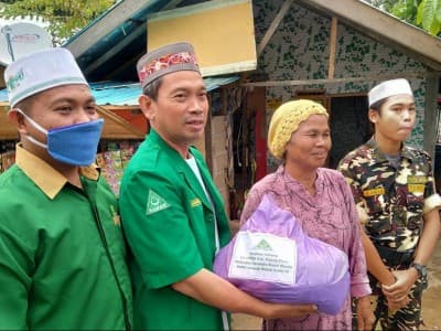 Ansor Pulang Pisau Manfaatkan Dana Organisasi untuk Bantu Terdampak Covid-19