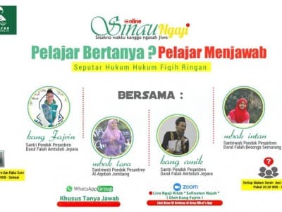 Wabah Covid-19 Tak Halangi IPNU-IPPNU Batang Gelar Ngaji Kitab Kuning