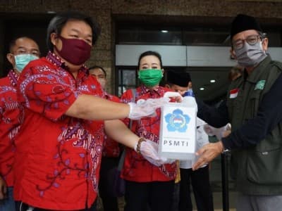 PBNU Salurkan Bantuan untuk Penanganan Covid-19 ke Berbagai Daerah