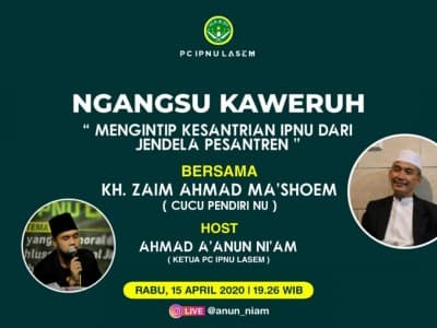 Gus Zaim: Syarat Mutlak Pengurus NU Lulusan Pesantren