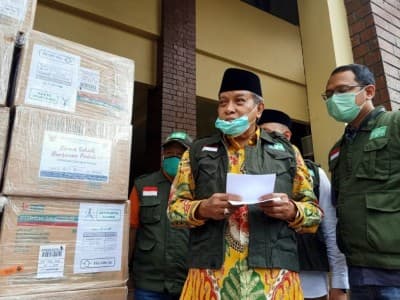 PBNU Kembali Terima Bantuan untuk Perkuat Satgas NU Peduli Covid-19