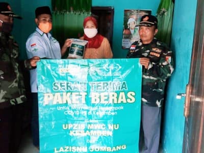 Kisah Pilu di Balik Penyaluran Paket Beras LAZISNU Jombang