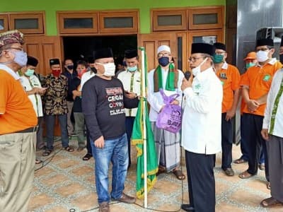 PCNU Kabupaten Tegal Serentak Bagikan Ribuan Paket Sembako