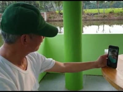 Kondisi Membaik, Warga Positif Corona Diajak Bupati Pringsewu Bershalawat