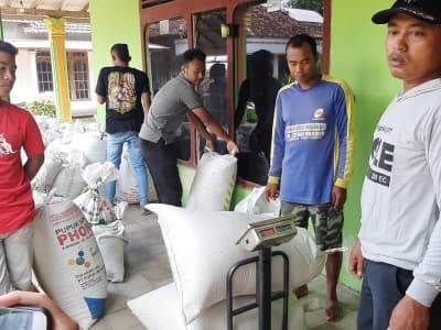 Sedekah Bumi, NU Care-LAZISNU Ponorogo Berhasil Kumpulkan 1,5 Ton Gabah 