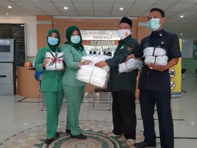 Satgas NU DKI Peduli Covid-19 Turunkan Stok Kebutuhan APD di RS Swasta 