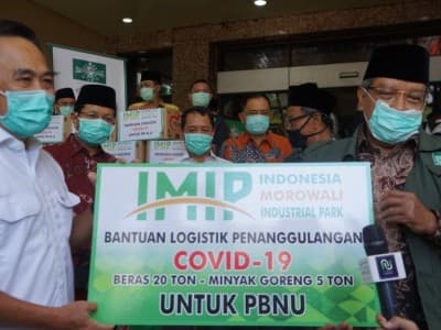 Jelang Ramadhan, PBNU Salurkan Sembako untuk Nahdliyin Sekitar Jakarta