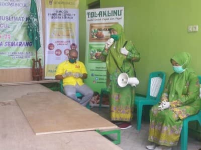 Kader Muslimat NU Semarang Diminta Bantu Redam Hoaks Seputar Corona