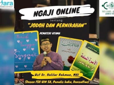 Ikuti Kajian Online Rumah Tangga Sambil Berdonasi kepada LAZISNU