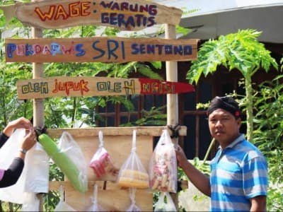 Aktivis Ansor Populerkan ‘Warung Geratis’ bagi Warga Terdampak Corona