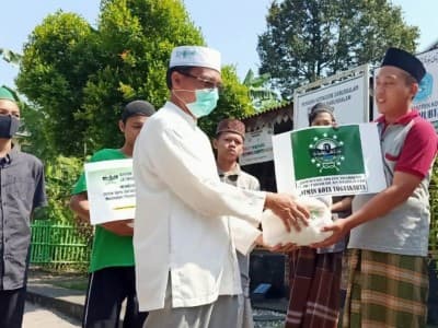 Perhatian Jatman Kota Yogyakarta kepada Masyarakat Terdampak Covid-19
