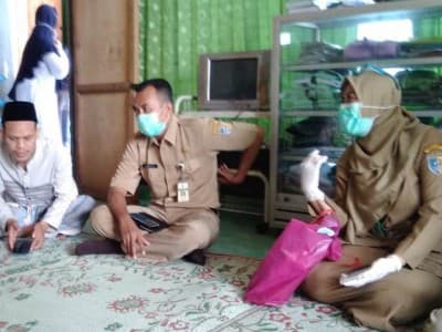 Gerakan Santri Demak Putus Mata Rantai Covid-19 Patut Dicontoh