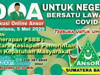 Anggota DPRD Sumbar Sebut PSBB Harus Didukung Semua Pihak 