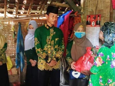 Di Tengah Pandemi Covid-19, IPNU-IPPNU Lampung Tengah Gelar Baksos di 14 Kecamatan