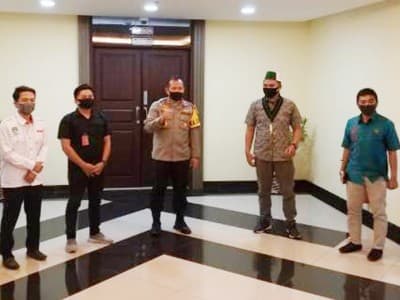 PSBB di Sumbar Diperpanjang, OKP Cipayung Plus Temui Kapolda