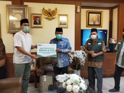 PBNU Siap Salurkan 9 Ton Beras untuk Warga Terdampak Covid-19