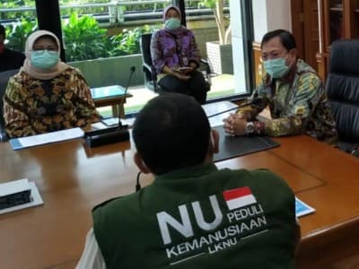 NU Peduli dan Kemenkes Sepakat Perkuat 5 Hal untuk Penanganan Covid-19