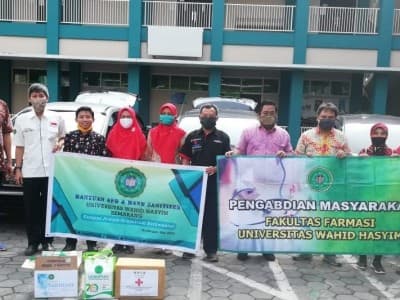 Pegang Izin Edar, Gel Pembersih Tangan Unwahas Disalurkan ke Rumah Sakit