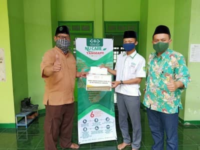LAZISNU-Pergunu Jombang Peduli Guru Terdampak Covid-19