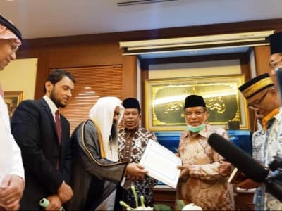 Atase Agama Kedubes Arab Saudi Bersilaturahim ke PBNU
