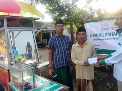 Antisipasi Dampak Covid-19, LAZISNU Jember Berdayakan Warung