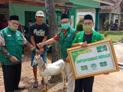 Kambing Gulir, Cara NU Metro Perkuat Ekonomi Warganya
