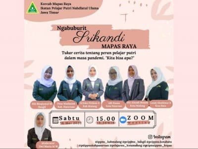 Meski Dilanda Pandemi, IPPNU Harus Tetap Jaga Produktivitas Diri