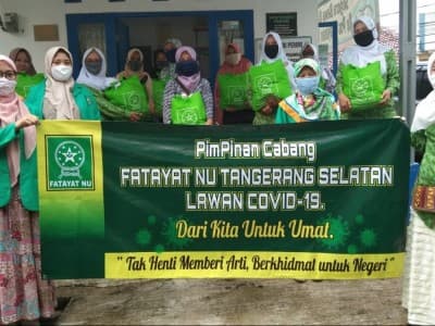 Sejumlah Langkah Fatayat NU Tangsel di Tengah Wabah Corona
