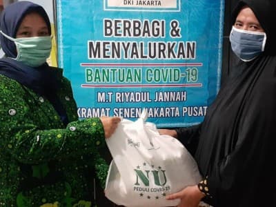 Pergunu DKI Kembali Bagikan Sembako ke Majelis Talim