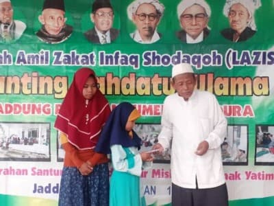 LAZISNU Ranting di Sumenep Mampu Himpun Dana Puluhan Juta Rupiah