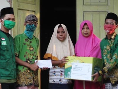 Jelang Lebaran, NU Batang Kembali Santuni Anak Yatim