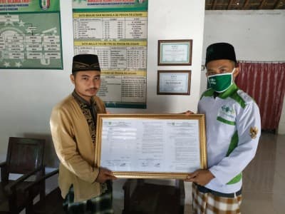 Amil Zakat Antusias Peroleh Legalitas dari LAZISNU Pringsewu